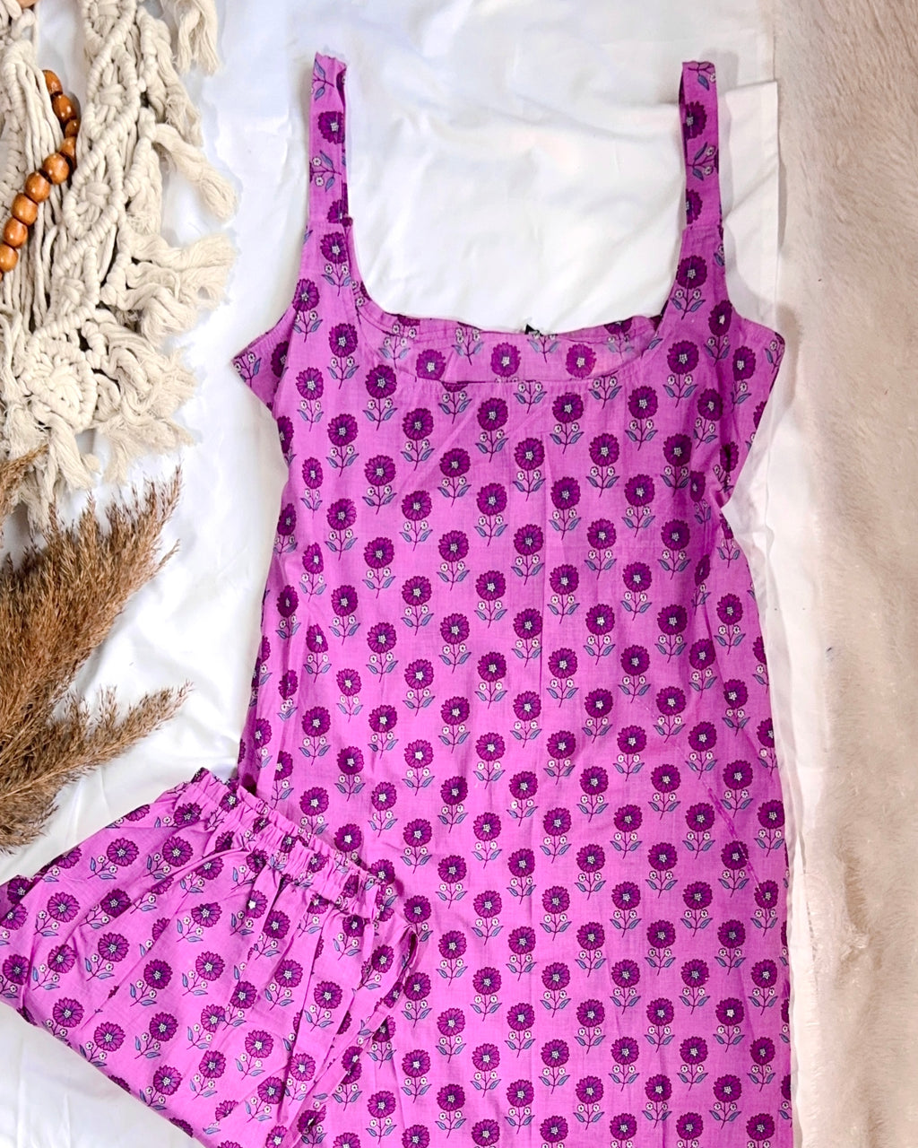 PURPLE SURAJMUKHI | co ord set