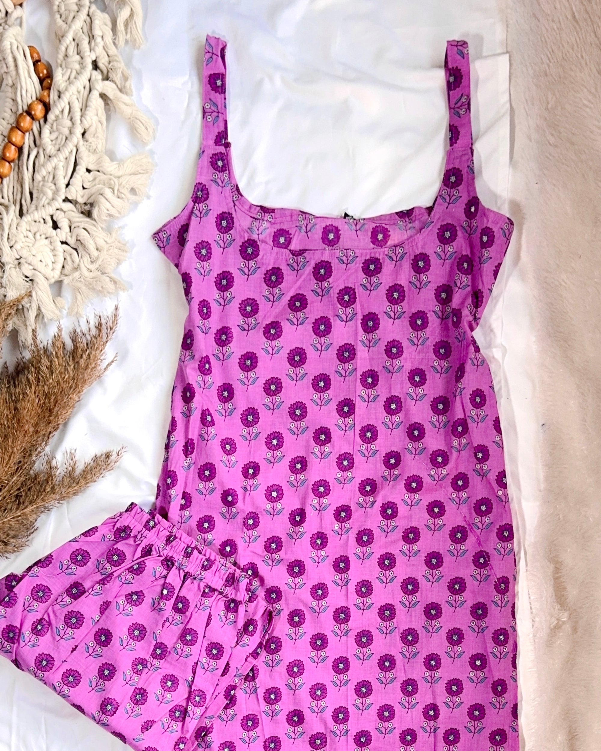 PURPLE SURAJMUKHI | co ord set