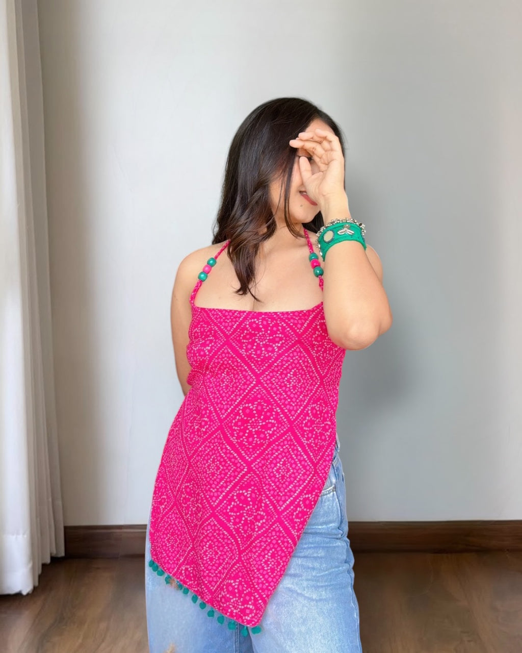 GEET | beaded short kurti