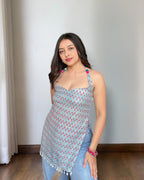 NOORIE | beaded short kurti