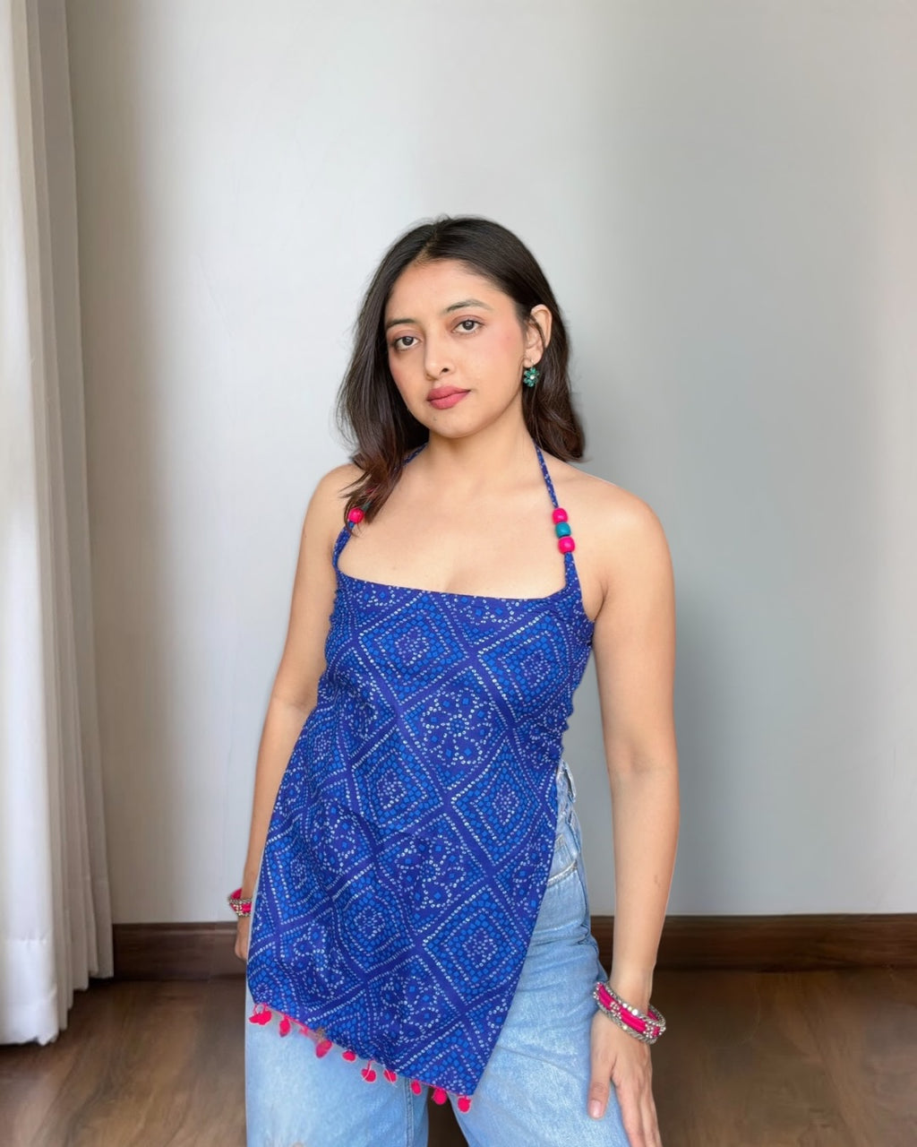 NAINA | beaded short kurti