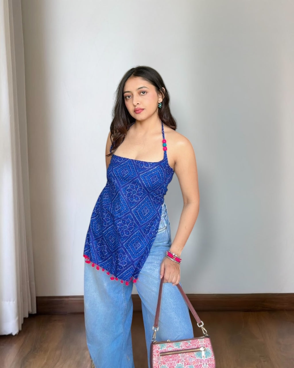 NAINA | beaded short kurti