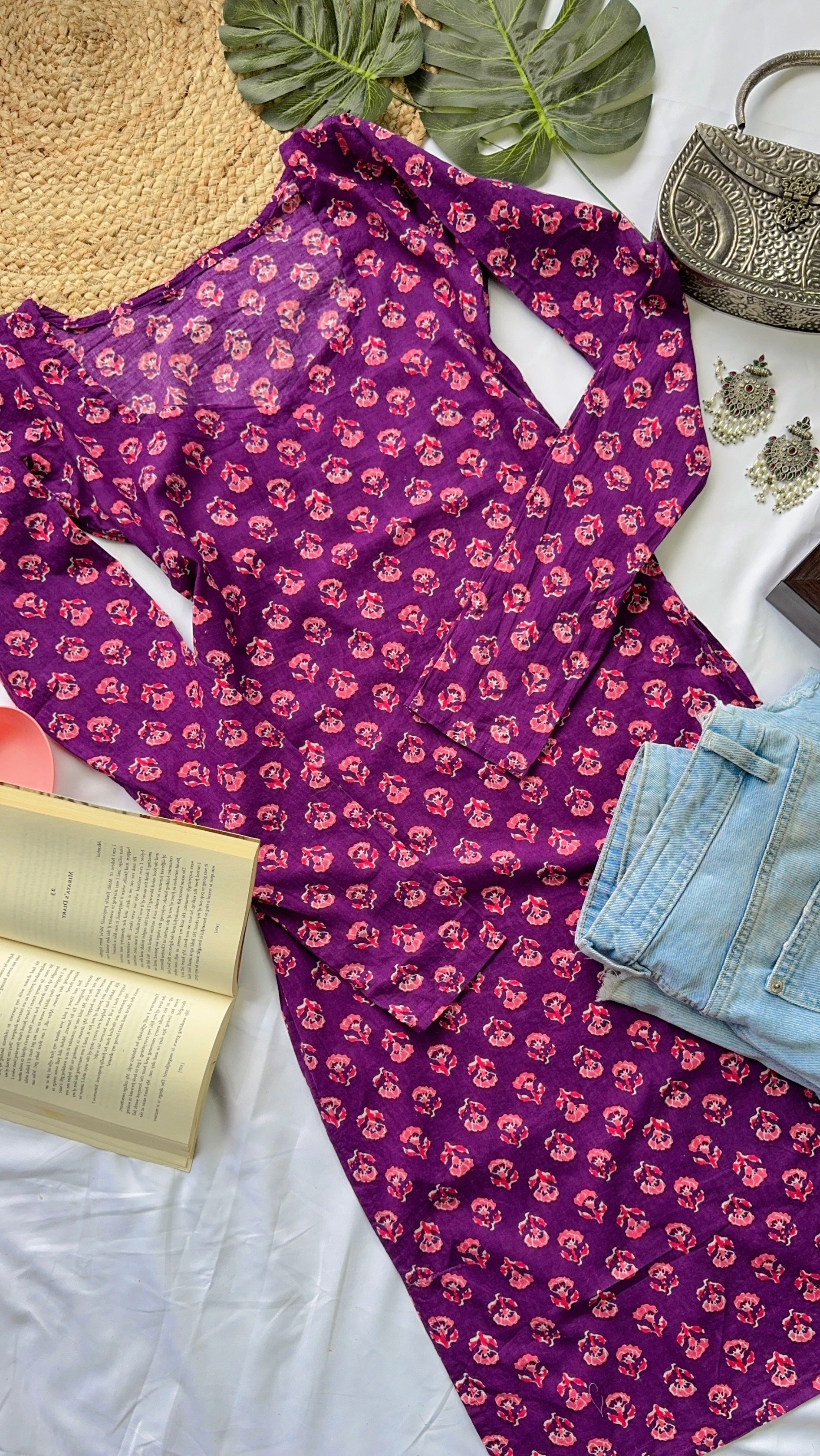 madhubala full sleeves kurta