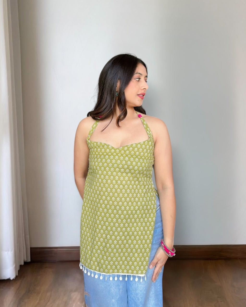 IRA | beaded short kurti