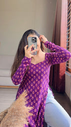 madhubala full sleeves kurta