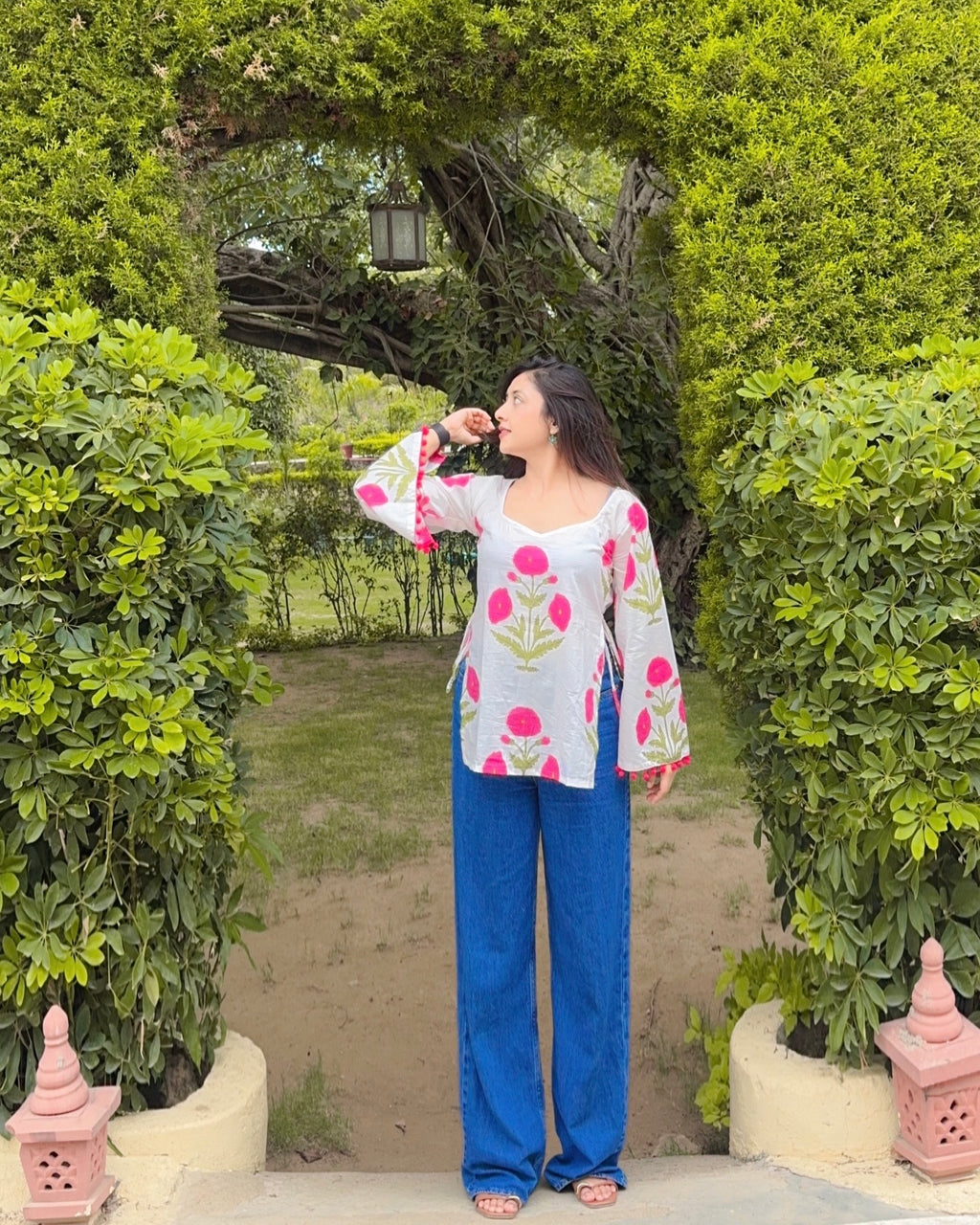 RAANI | bell sleeves kurta