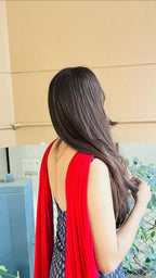 black gamthi suit set