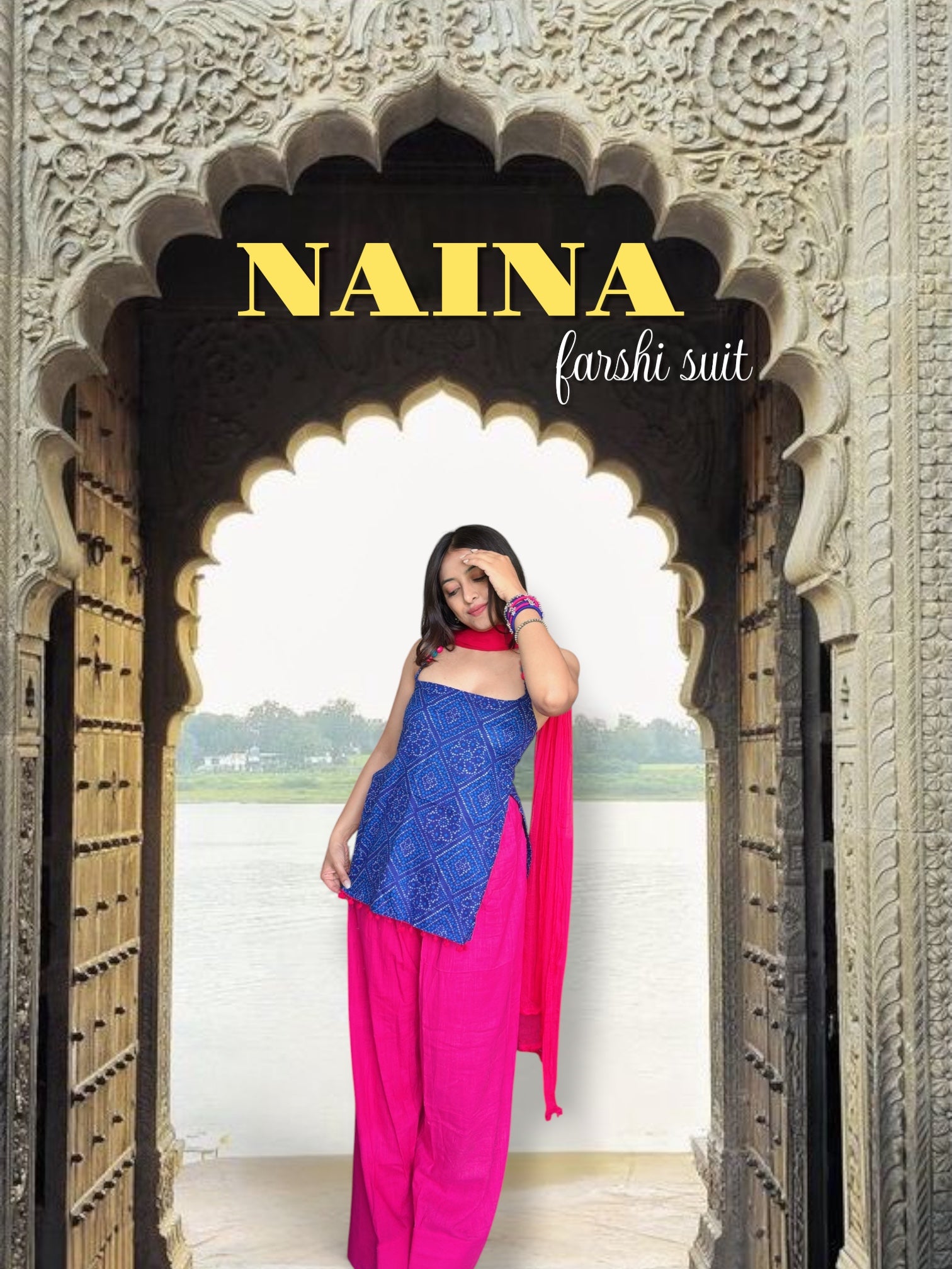 NAINA | farshi suit