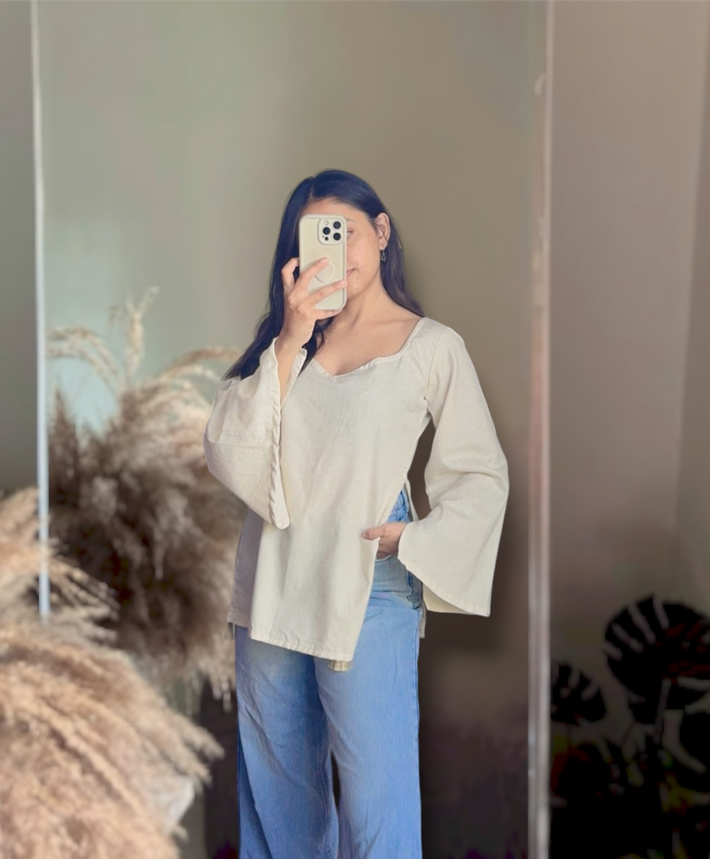 NOOR | bell sleeves kurti