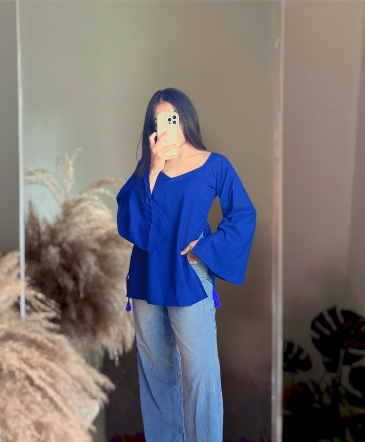 KHWAAB | bell sleeves kurti
