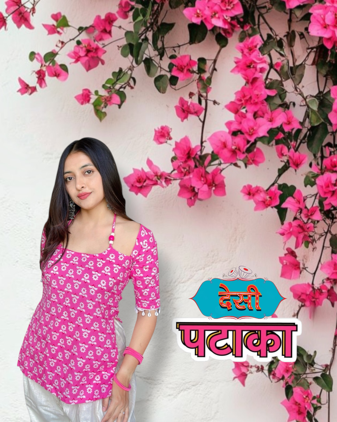 VAANI | elbow sleeves short kurti