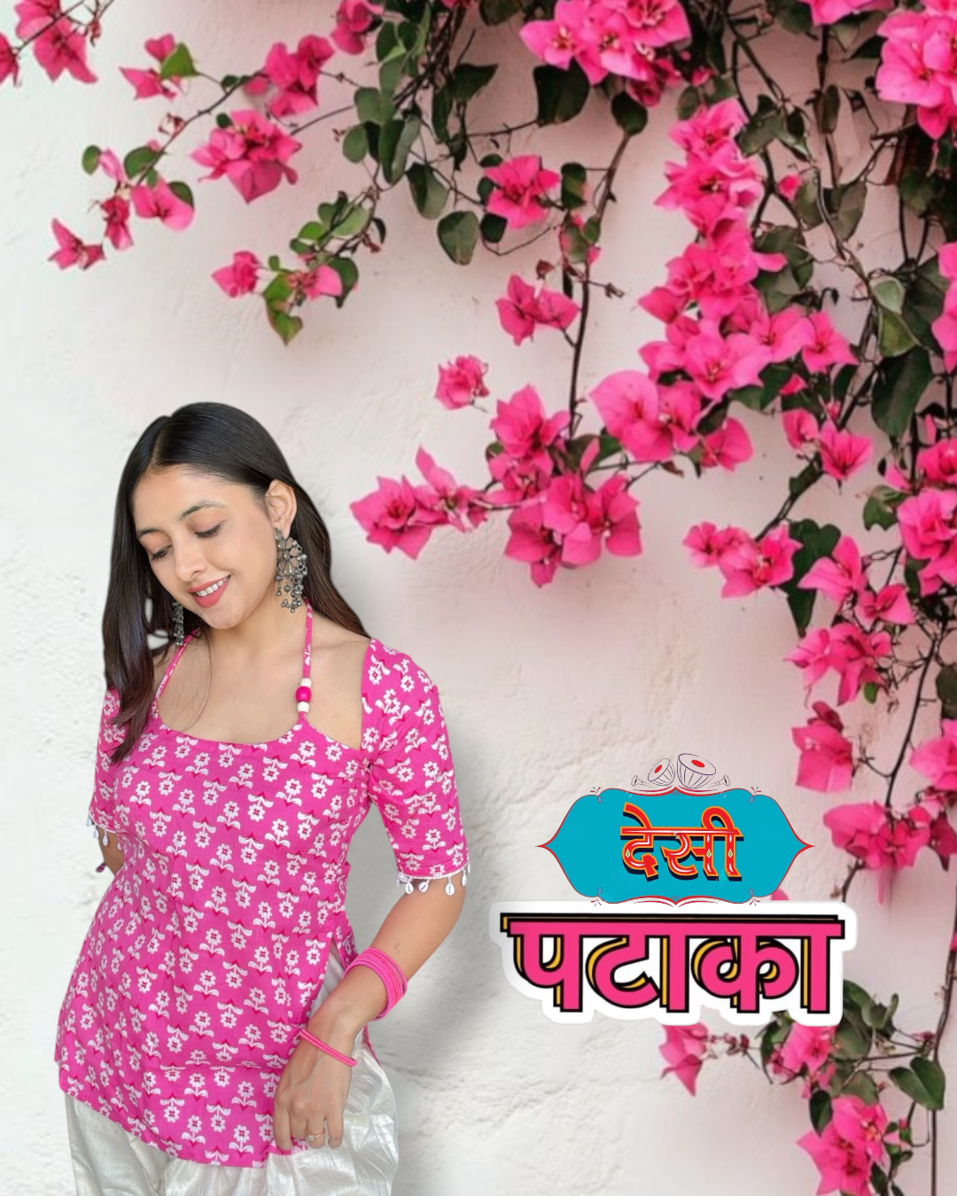 VAANI | elbow sleeves short kurti
