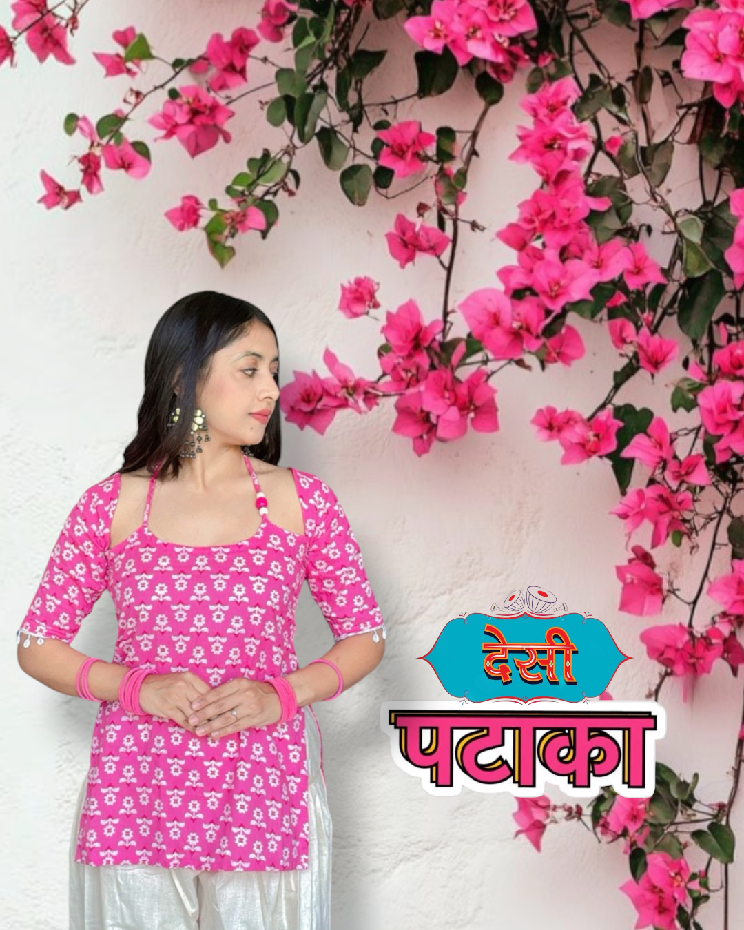 VAANI | elbow sleeves short kurti