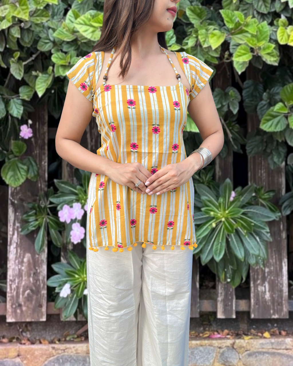 KANCHAN | short sleeves kurti
