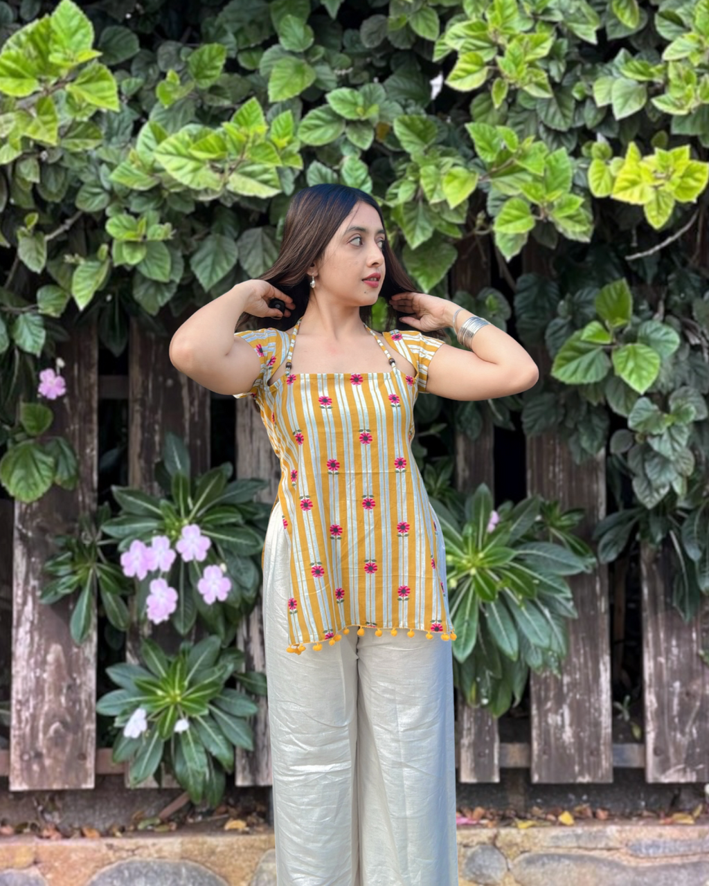 KANCHAN | short sleeves kurti